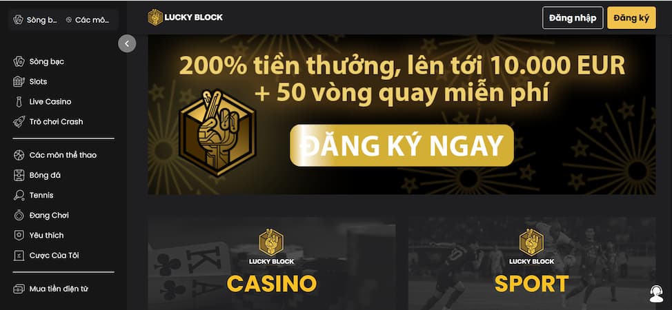 Khuyến mại tại Lucky Block